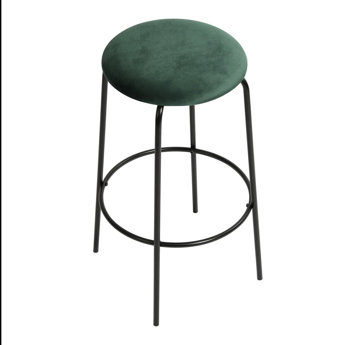 HAMER Dark Green Barstools