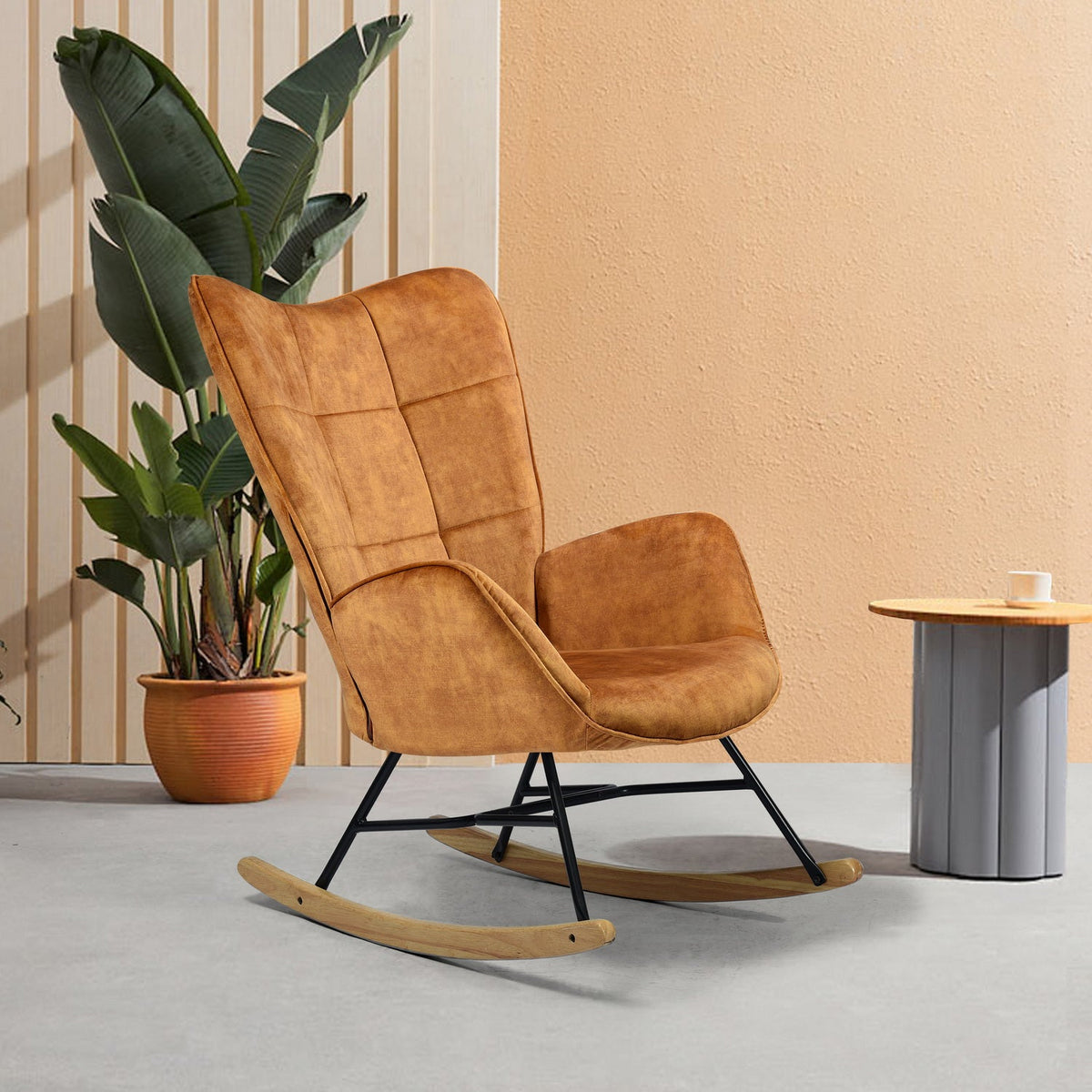Kelan Mustard Accent Chairs