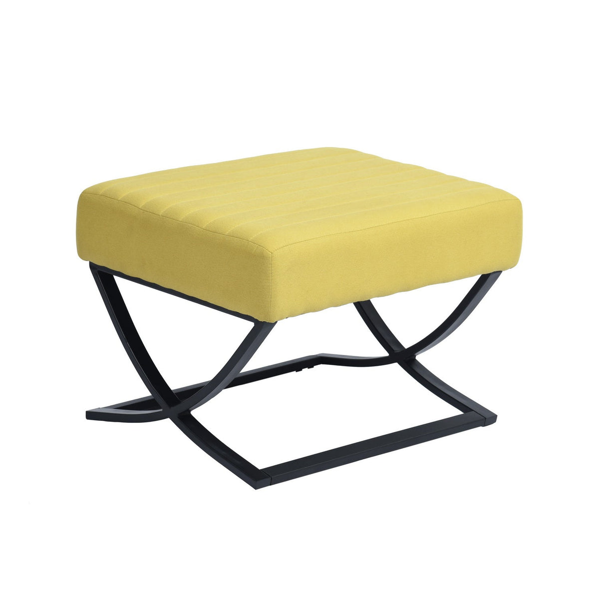 Kenrich Yellow Ottomans