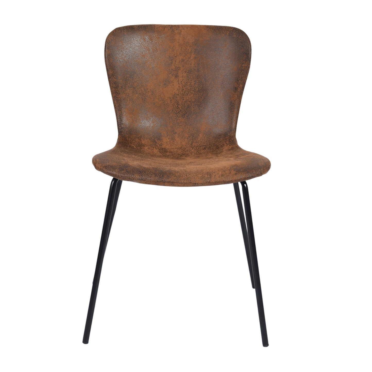 Koziello Suede Black Legs Dining Chairs