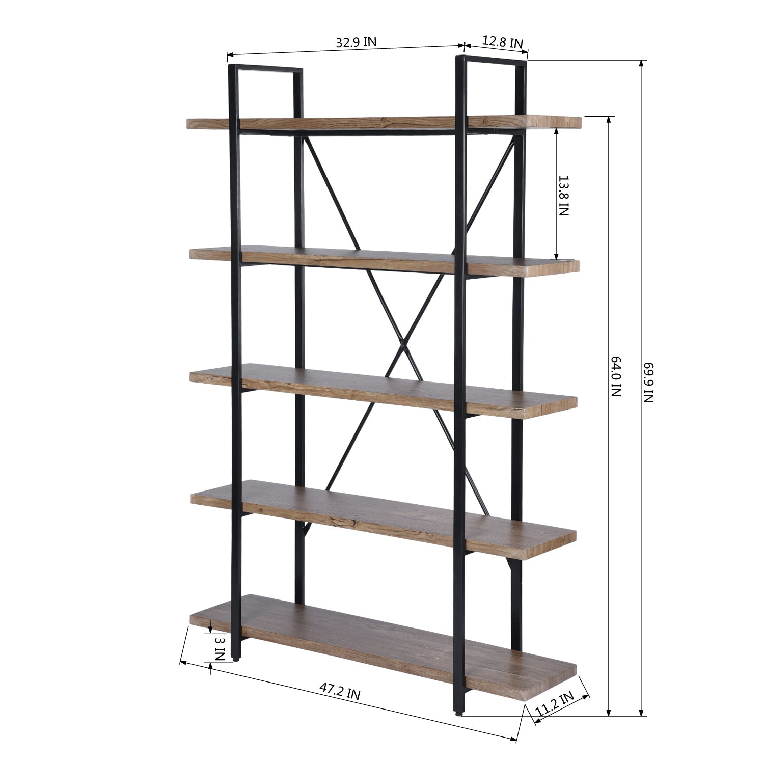 Lack Five Bookcases