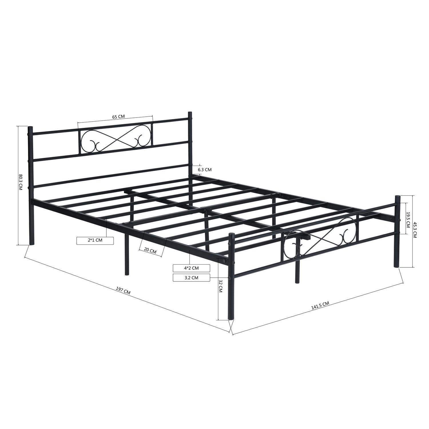 Laimer Double Black A Beds