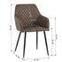 Lamo Grey Pu Dining Chair