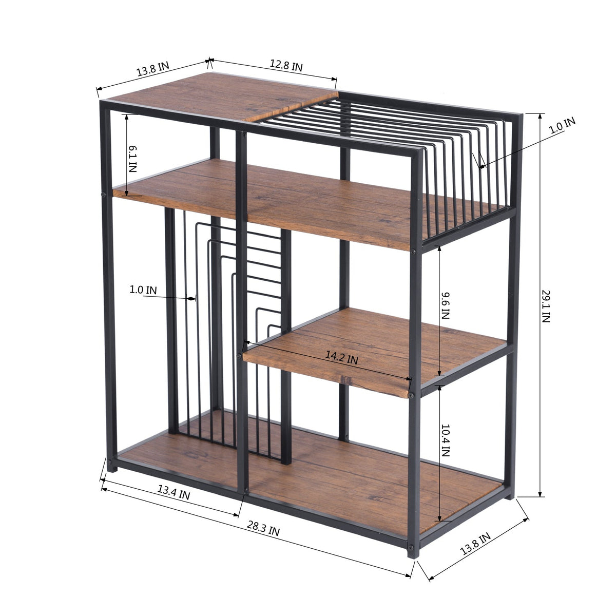 Line Bent Bookcase