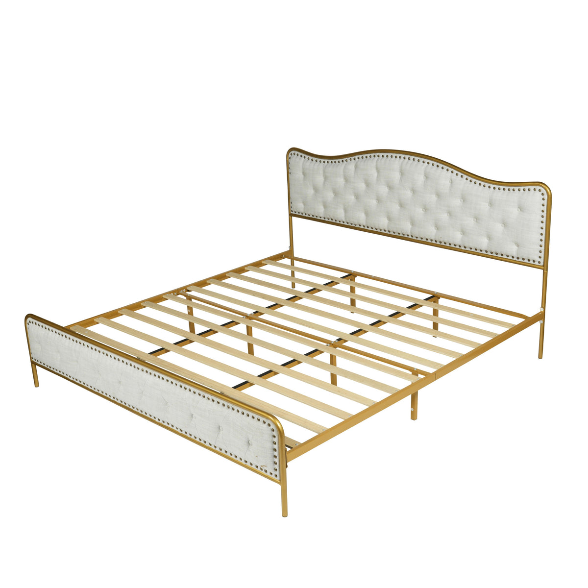 Merle King Beige Beds