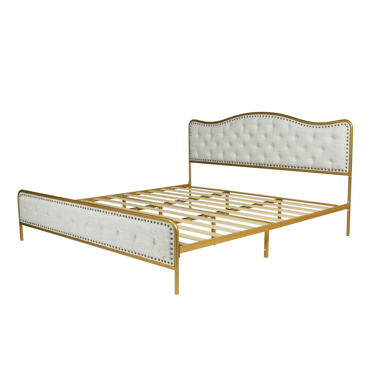 Merle King Beige Beds