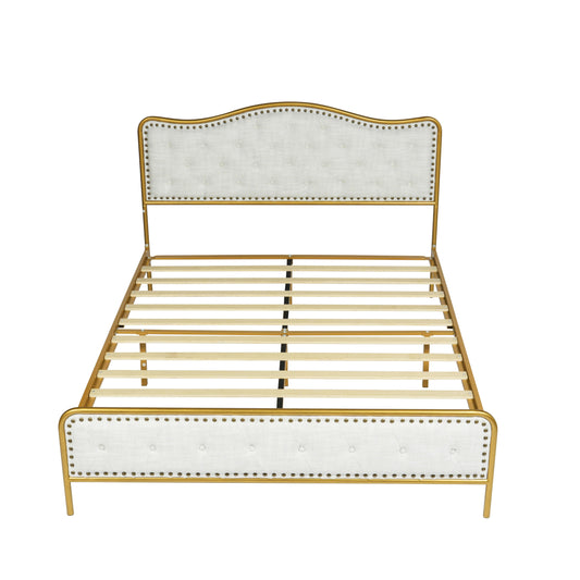 Merle Queen Beige Beds