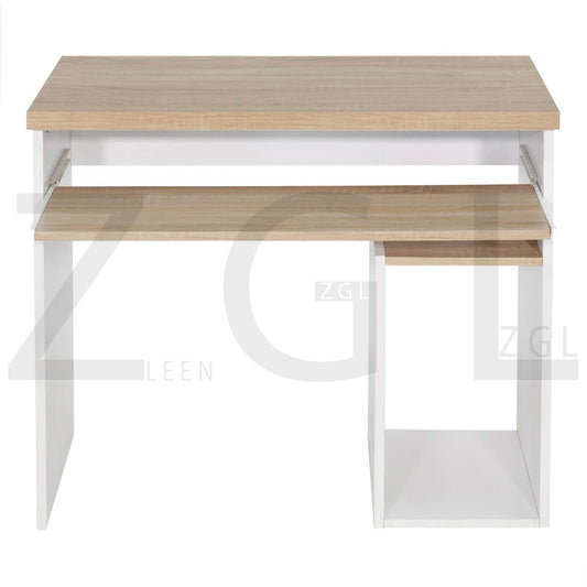 Montes Oak White Desks