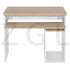 Montes Oak White Desks