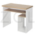 Montes Oak White Desks