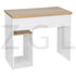 Montes Oak White Desks