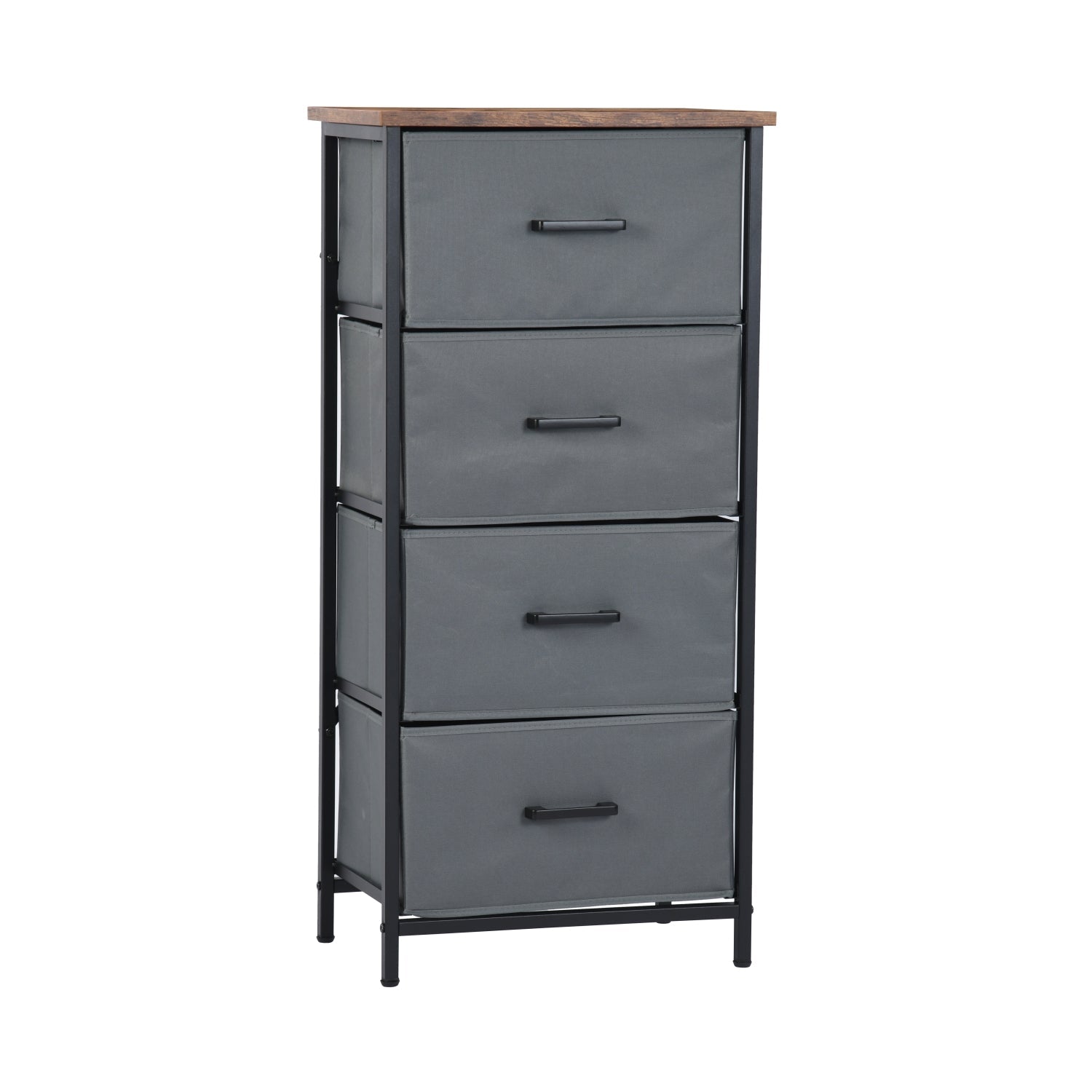 Natesa 4 Levels Grey Accent Chests / Cabinets