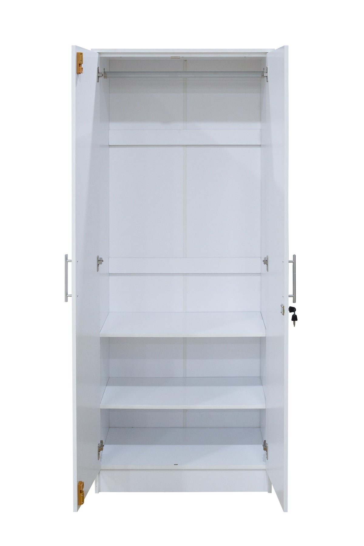 Ndidi White Armoires & Wardrobes