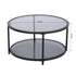 Neka Smoky Grey Coffee Table