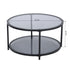 Neka Smoky Grey Coffee Table
