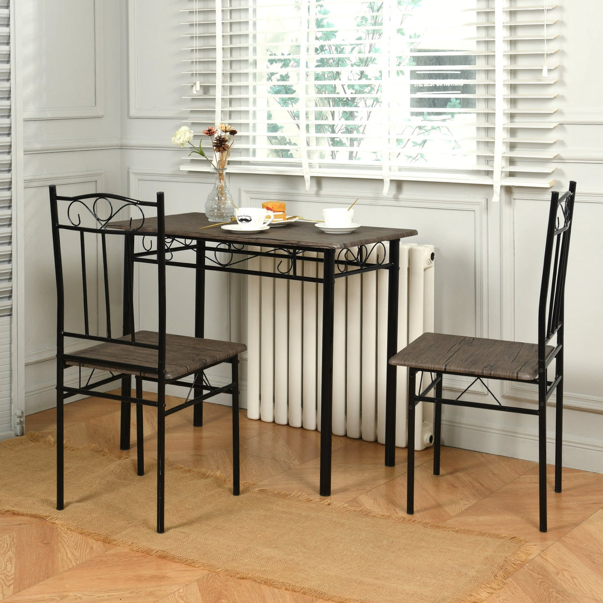Norseman Vintage Brown Counter Dining Table