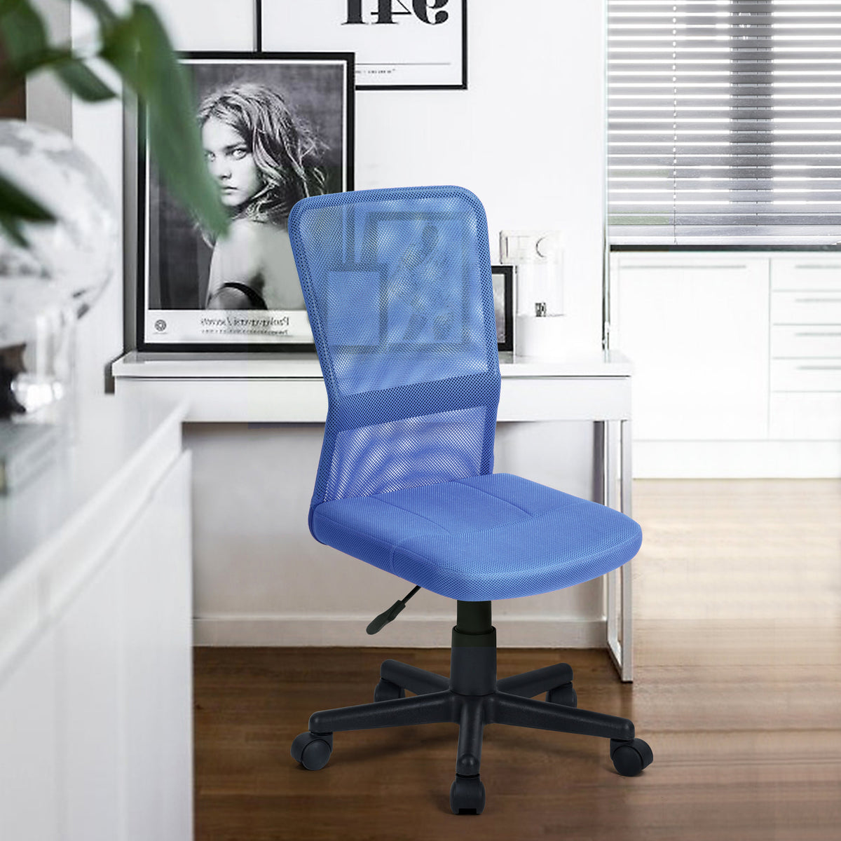 Paeroa Blue Office Chair