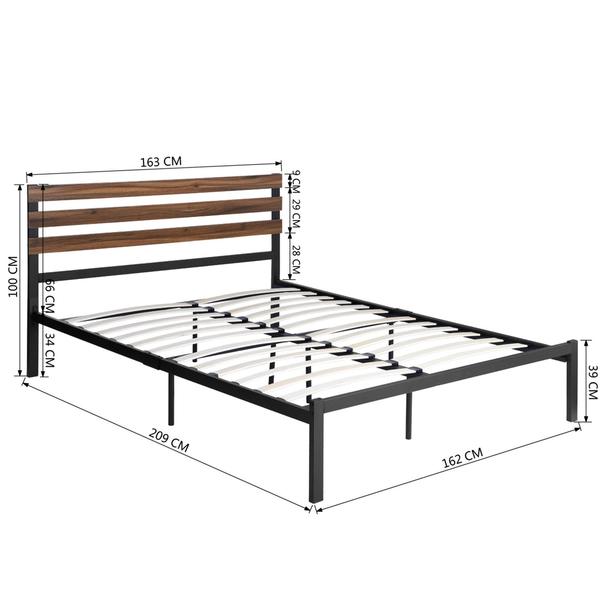 Pesin Queen Size Bedframe