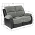 Pizzi Double Size Grey Recliner