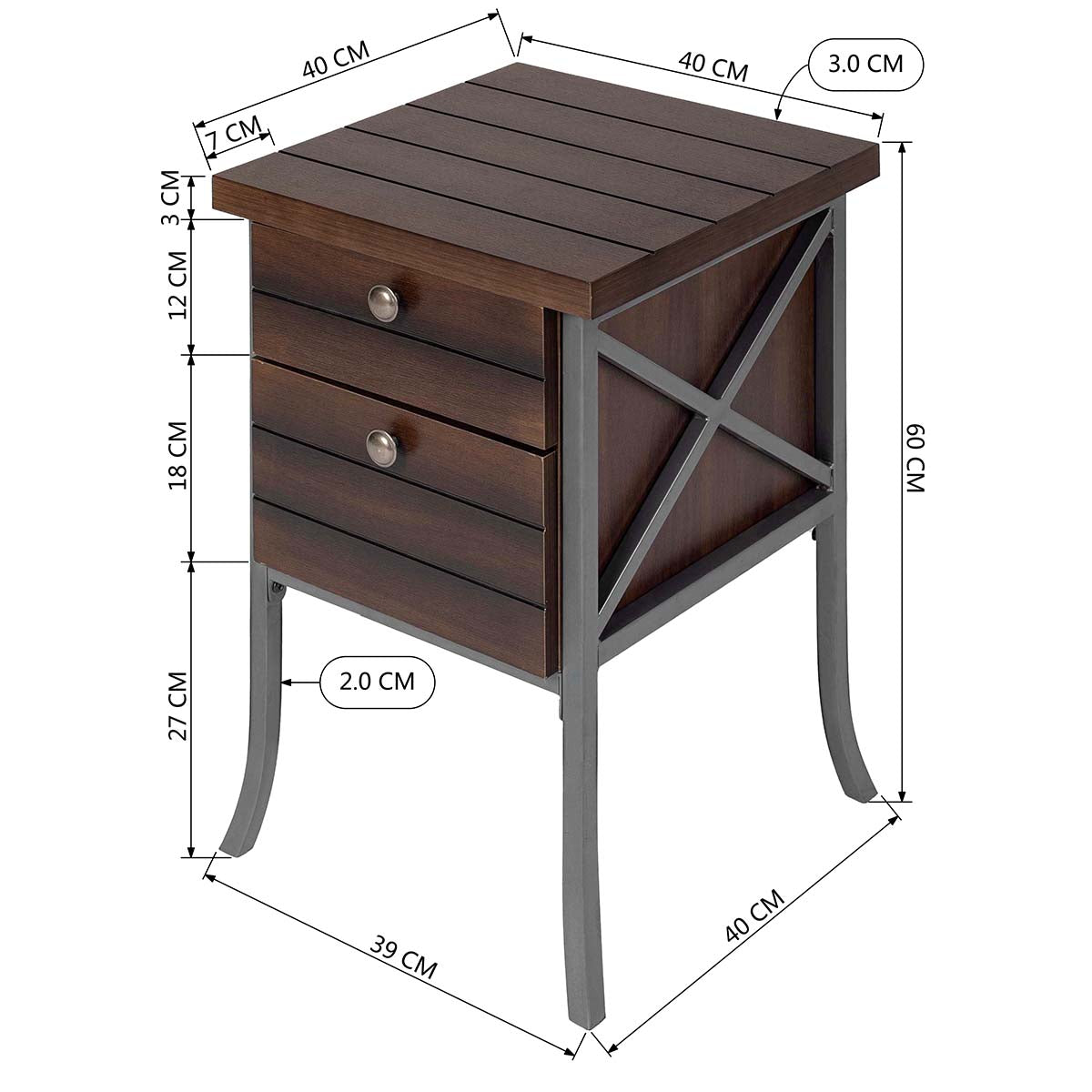 Plantain End Table