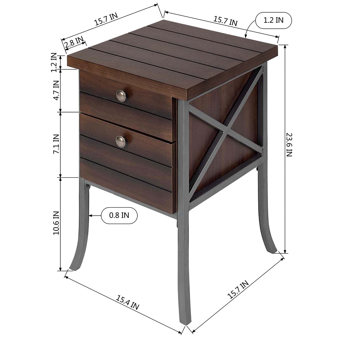 Plantain End Table