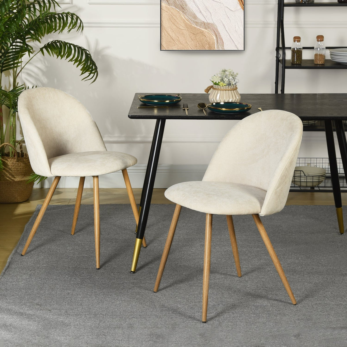 Puz-Dc002 Biscuit Dining Chairs