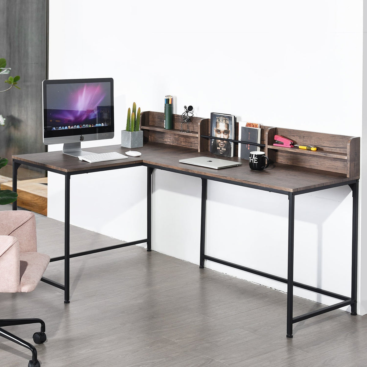 Rollins L Shape Working Table