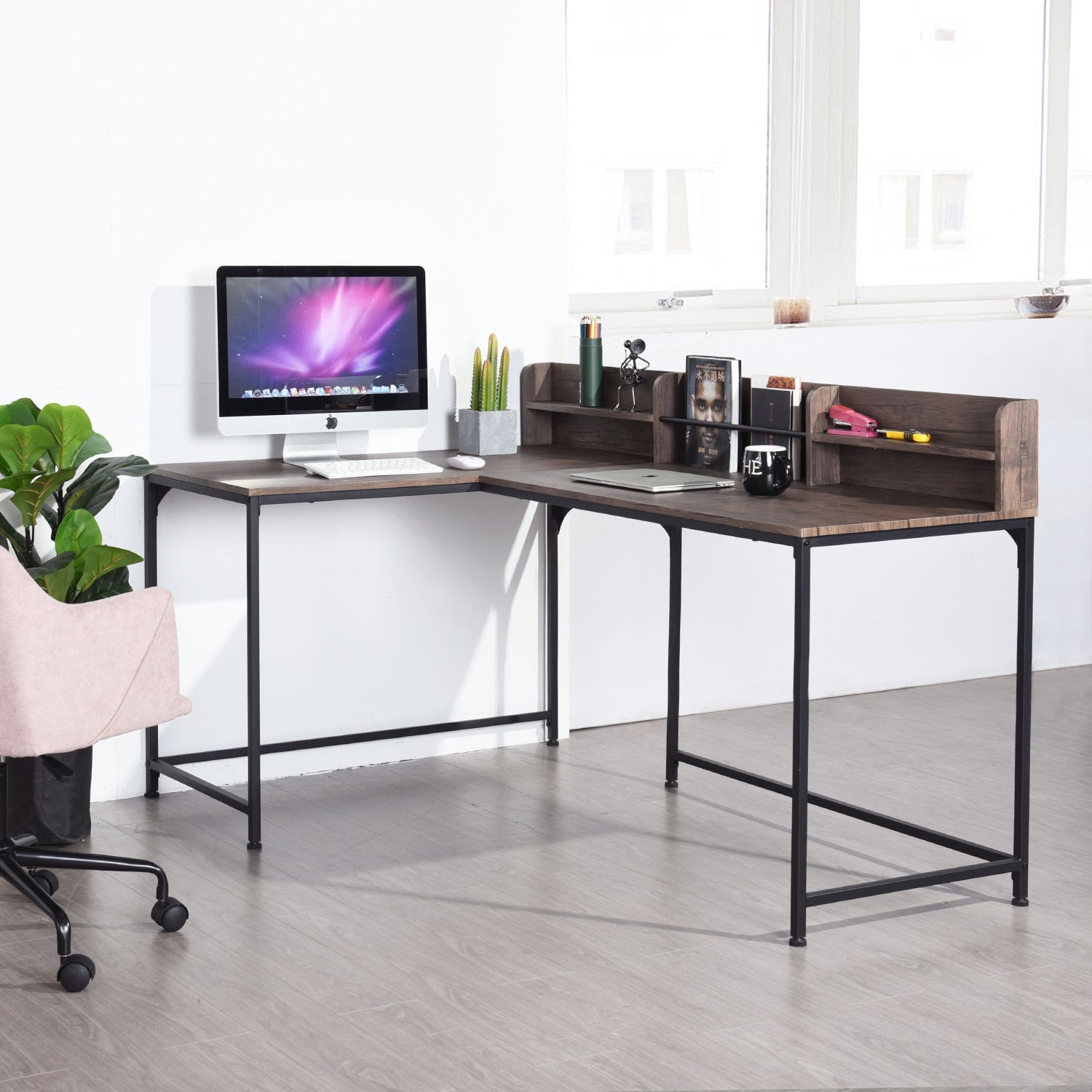 Rollins L Shape Working Table