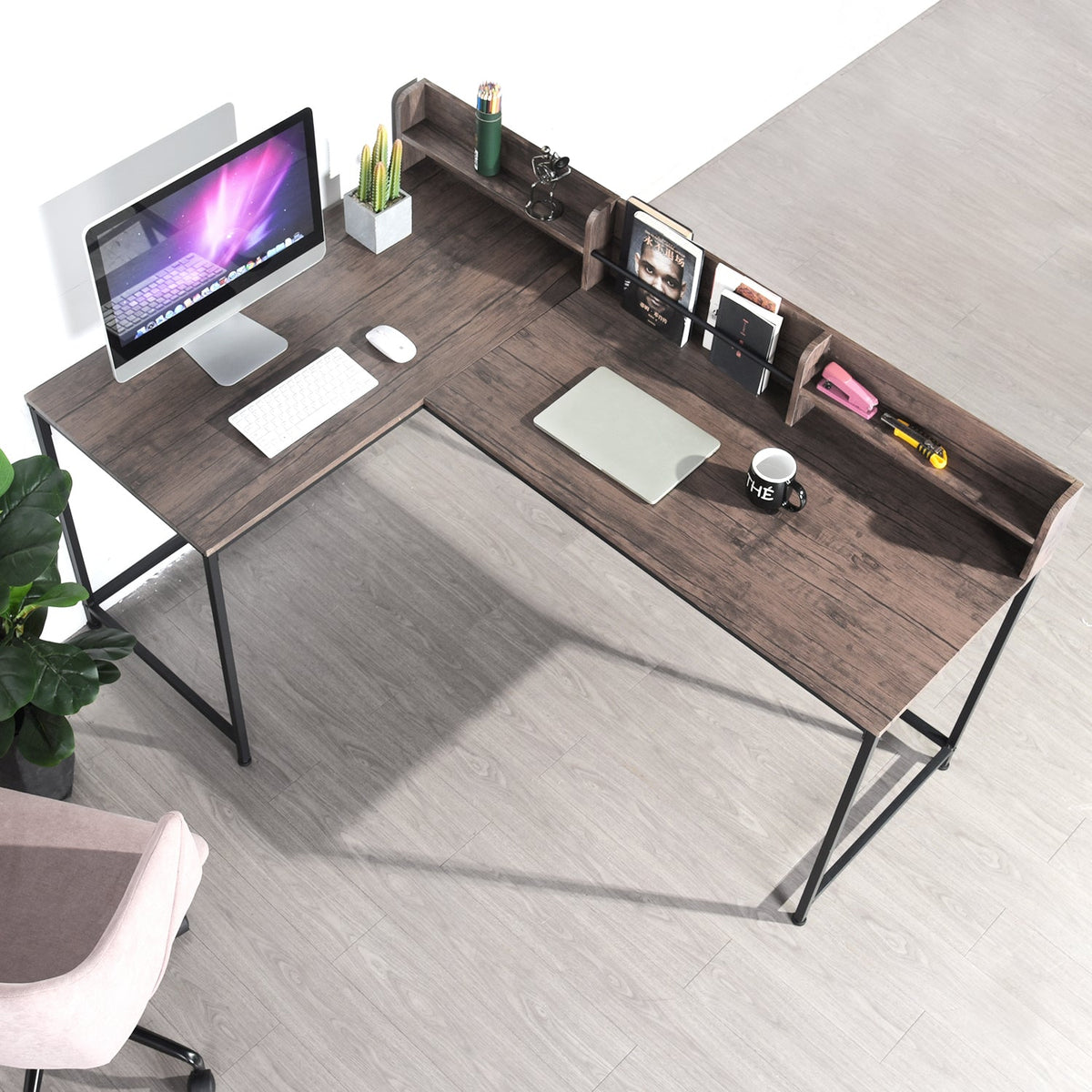 Rollins L Shape Working Table