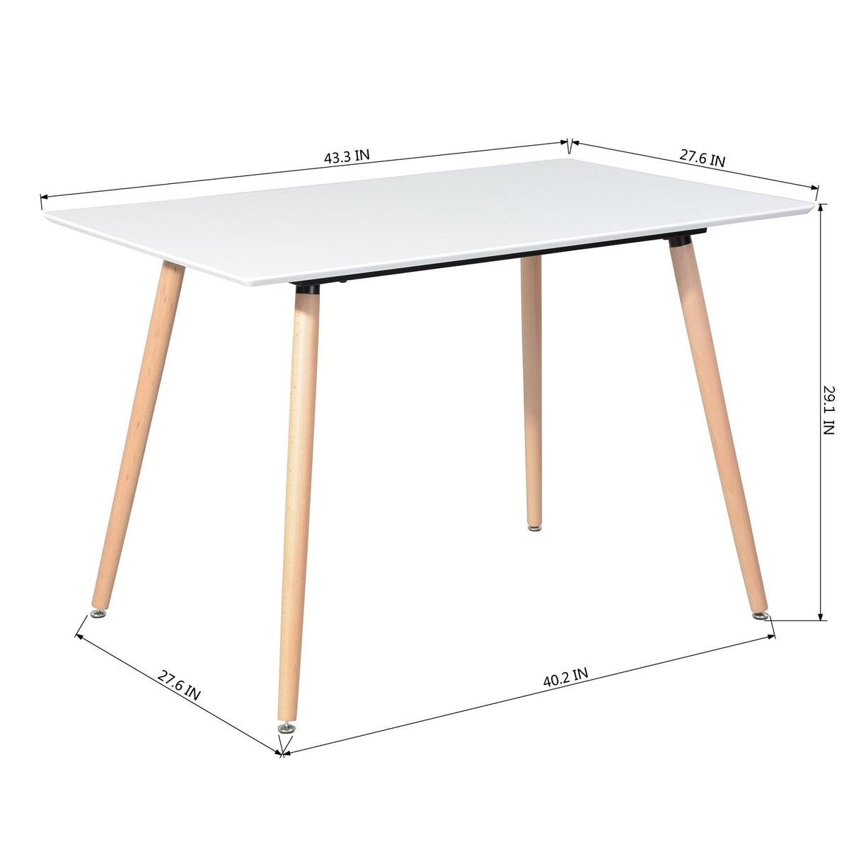 Rookie Retangle Dining Table