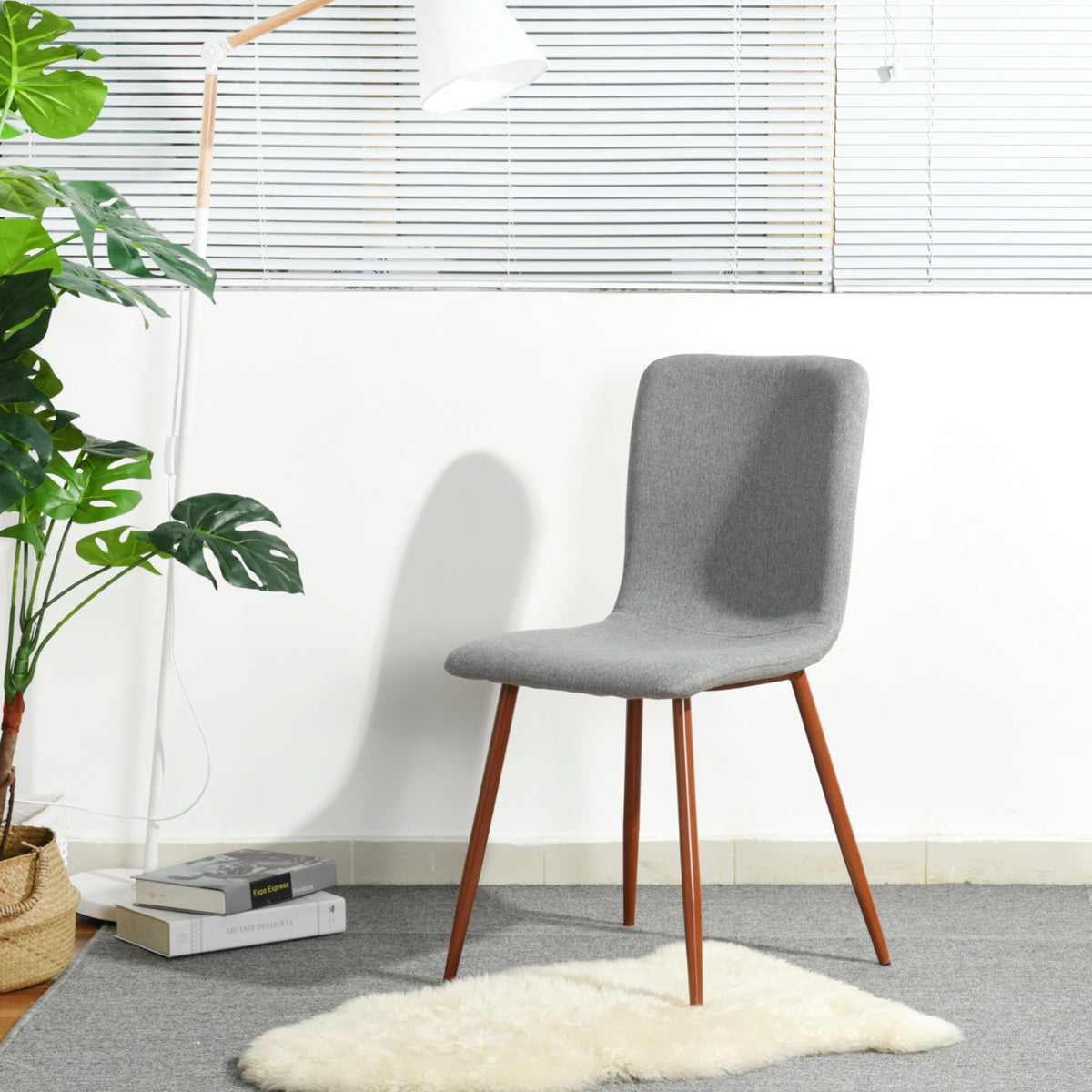 Scargill Grey Oak Leg Dining Chairs