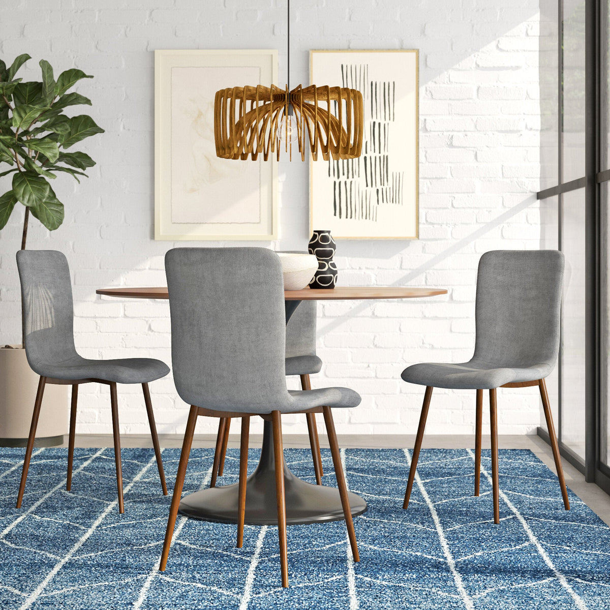 Scargill Grey Oak Leg Dining Chairs