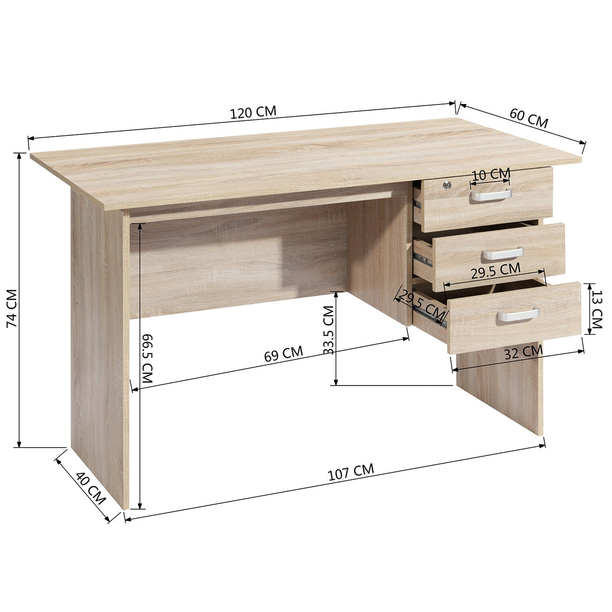 Shymer Beech Desks