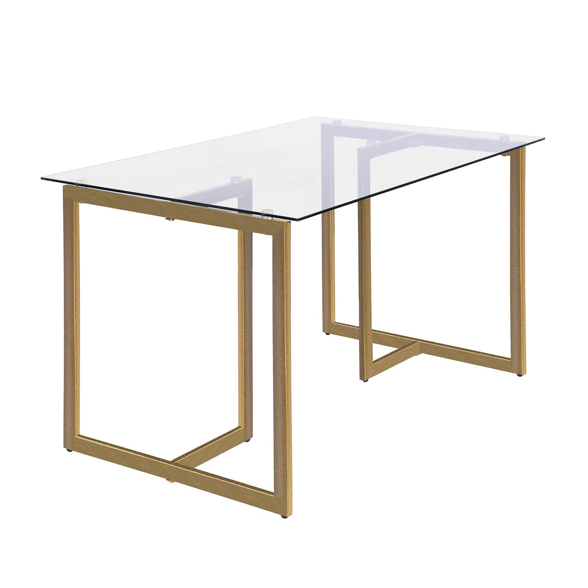 Slip Glass  Dining Table