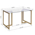 Slip Glass  Dining Table