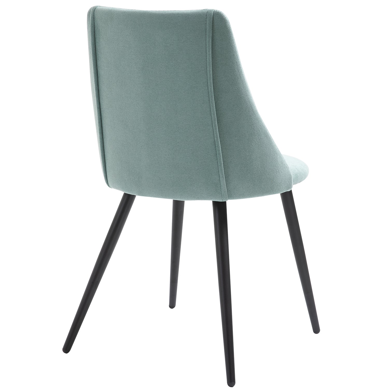 Smeg Green Black Leg Dining Chairs