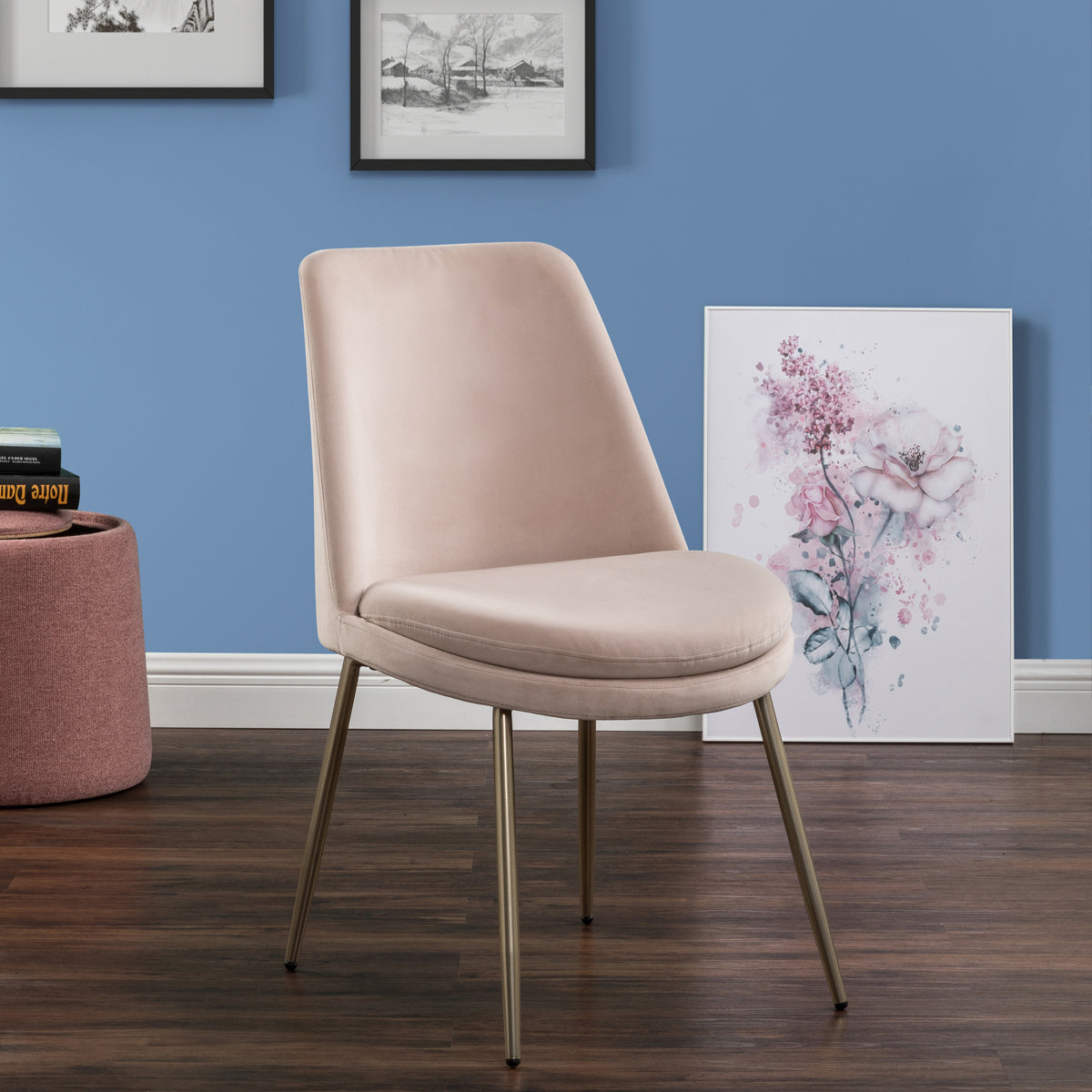 Stocker Pink Dining Chairs