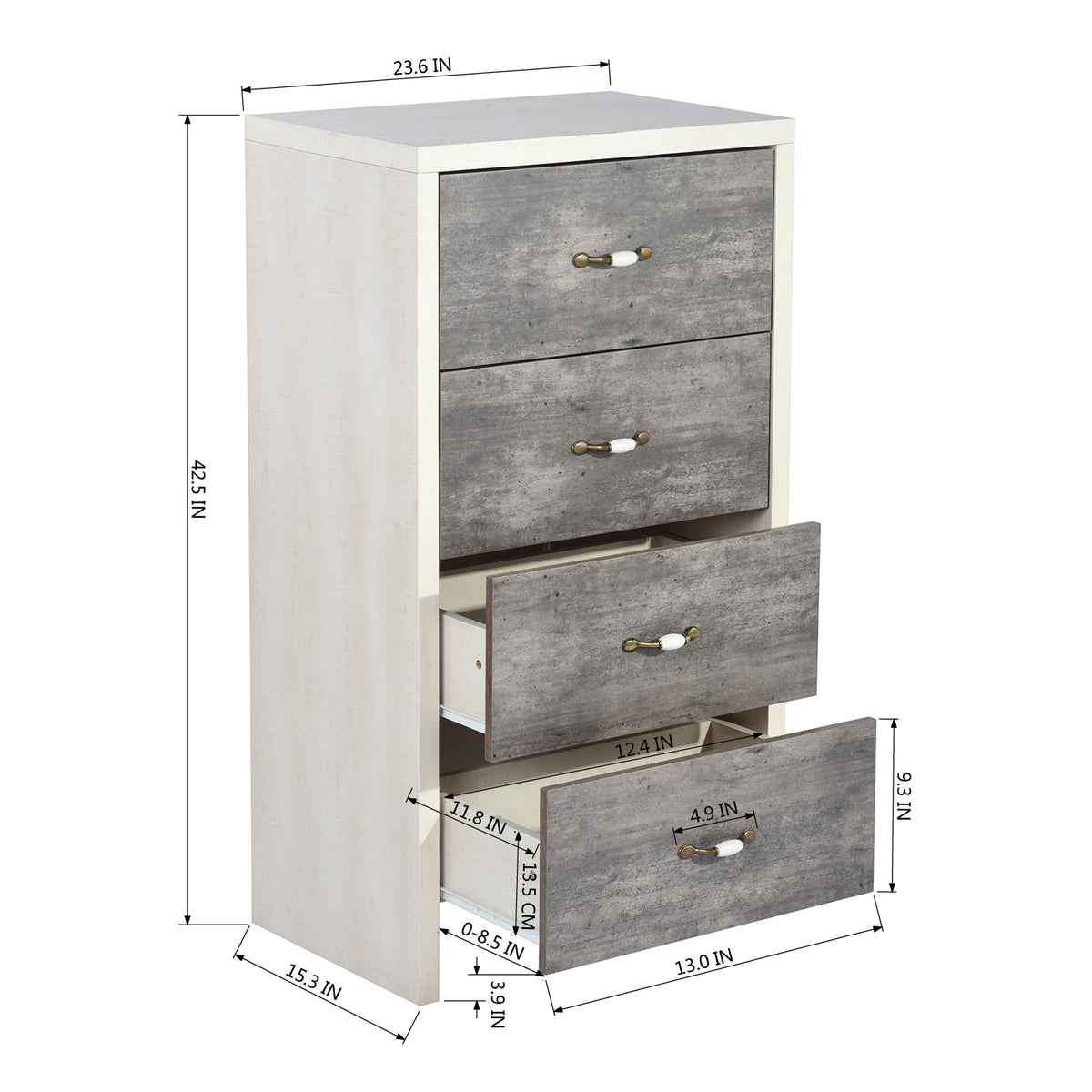 Stuani Side Table Four Doors
