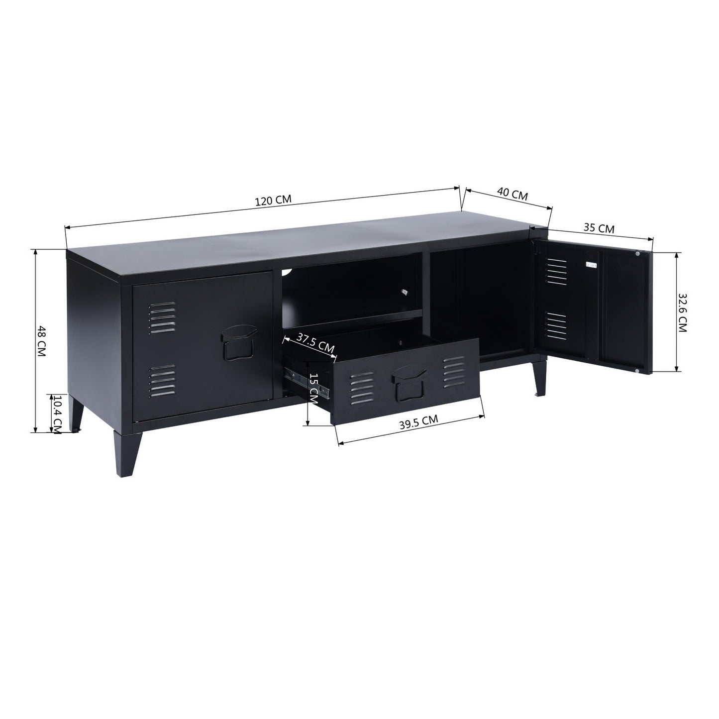 Sullivan Black Tv Stands