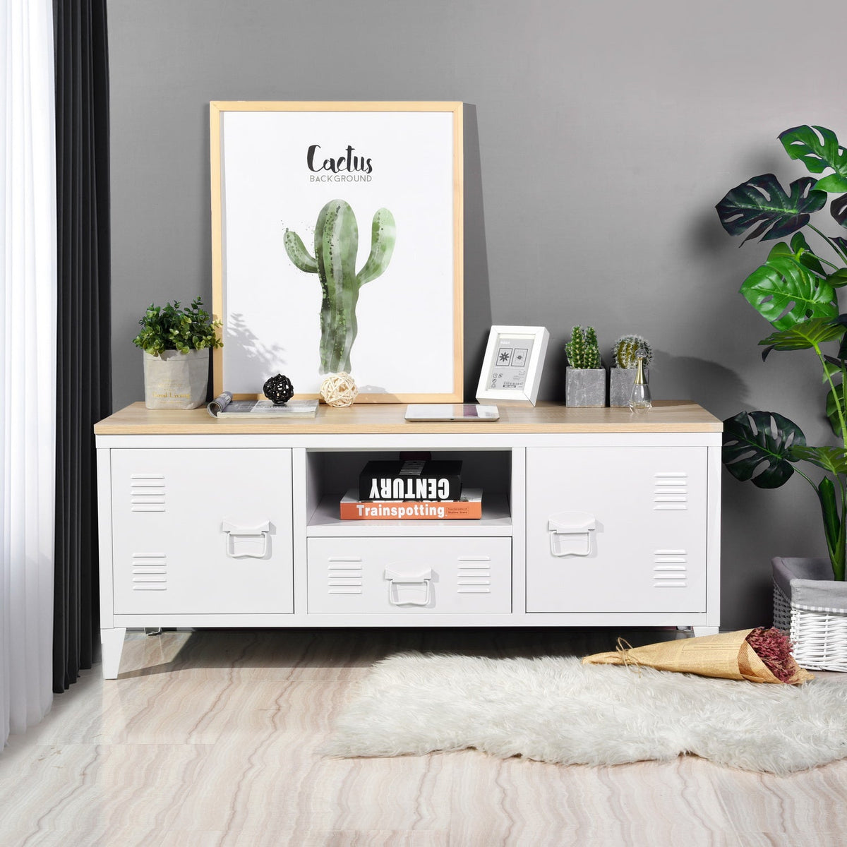 Sullivan Oak Tv Stands