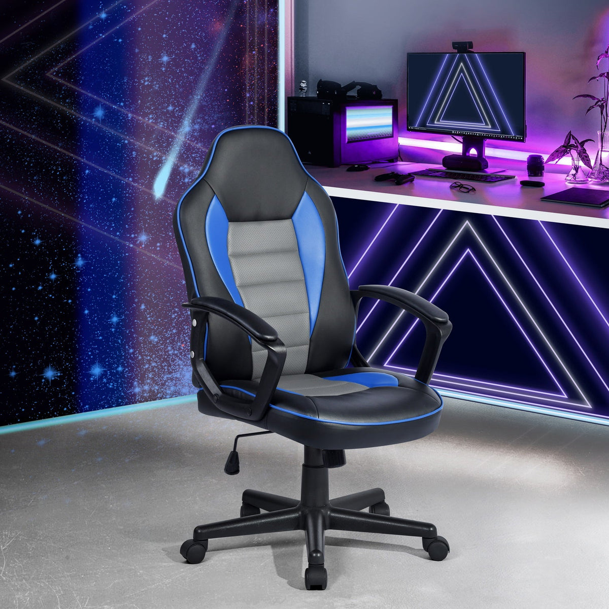 Terrell Blue Game Chairs