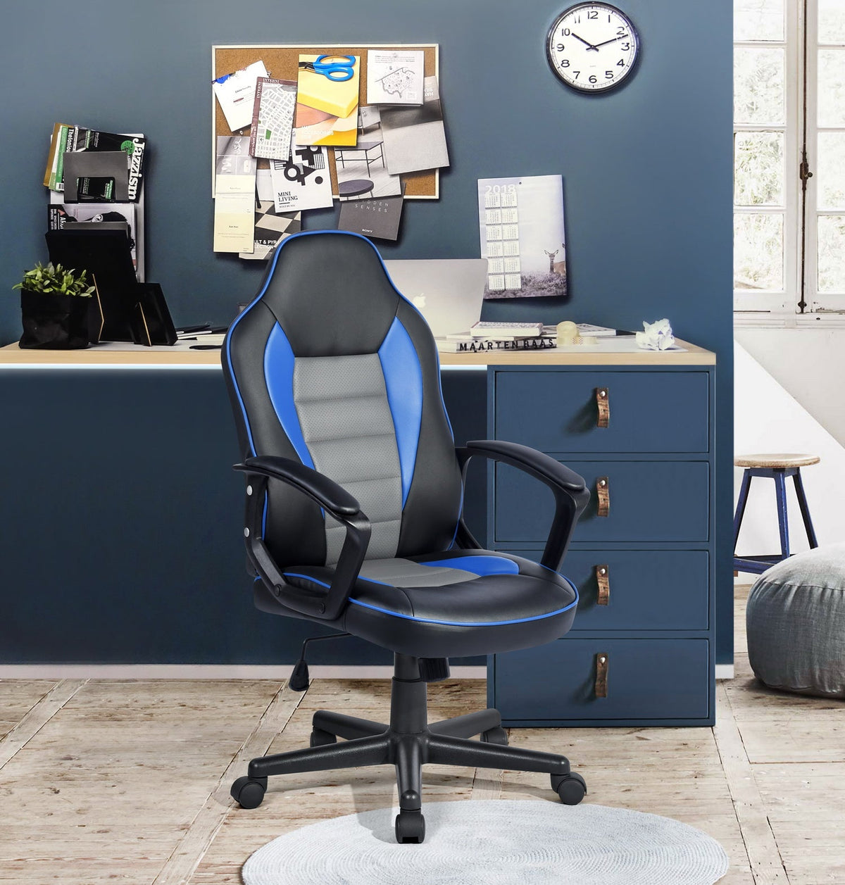 Terrell Blue Game Chairs