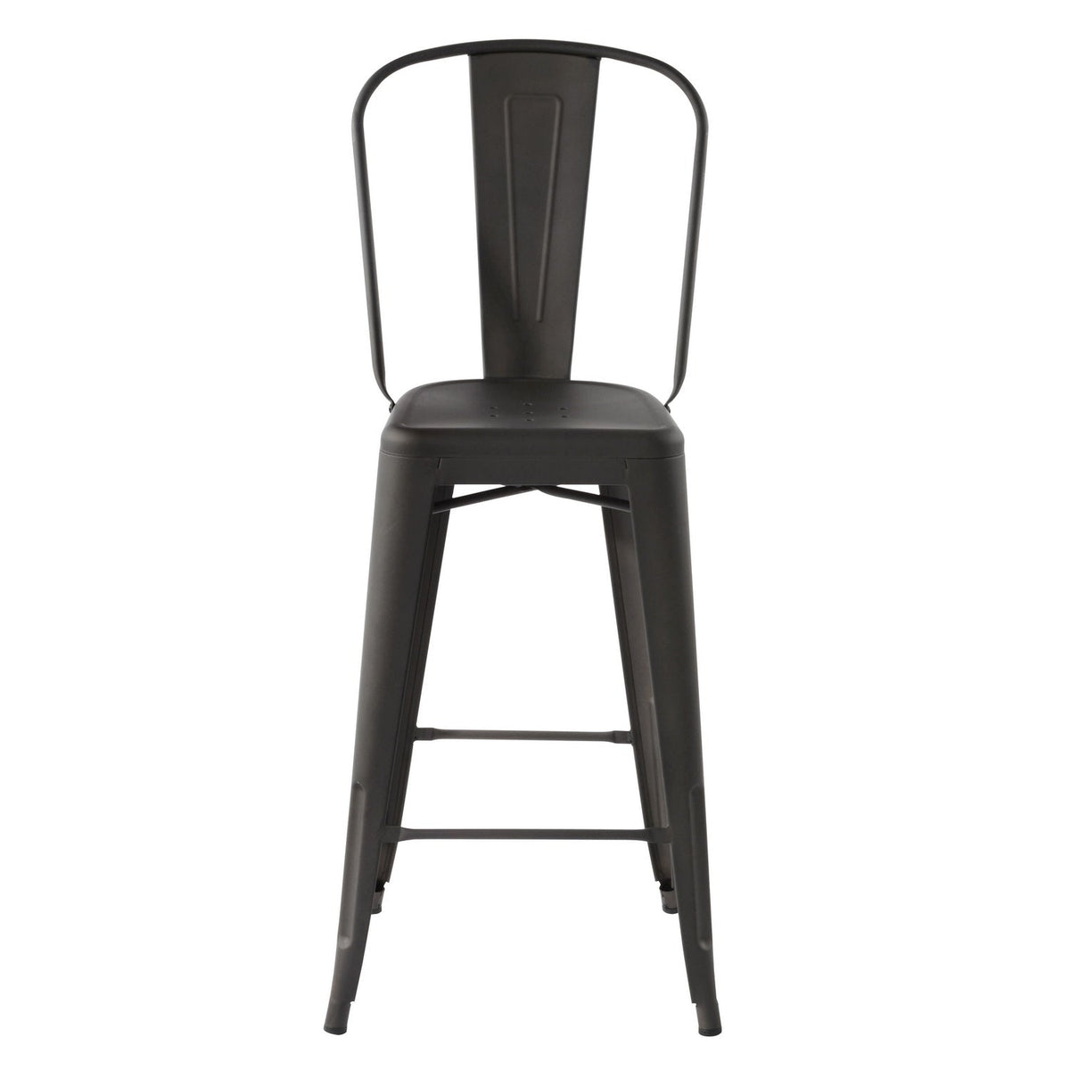 Thocar 29 Gun Metal Bar Stool
