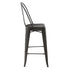 Thocar 29 Gun Metal Bar Stool