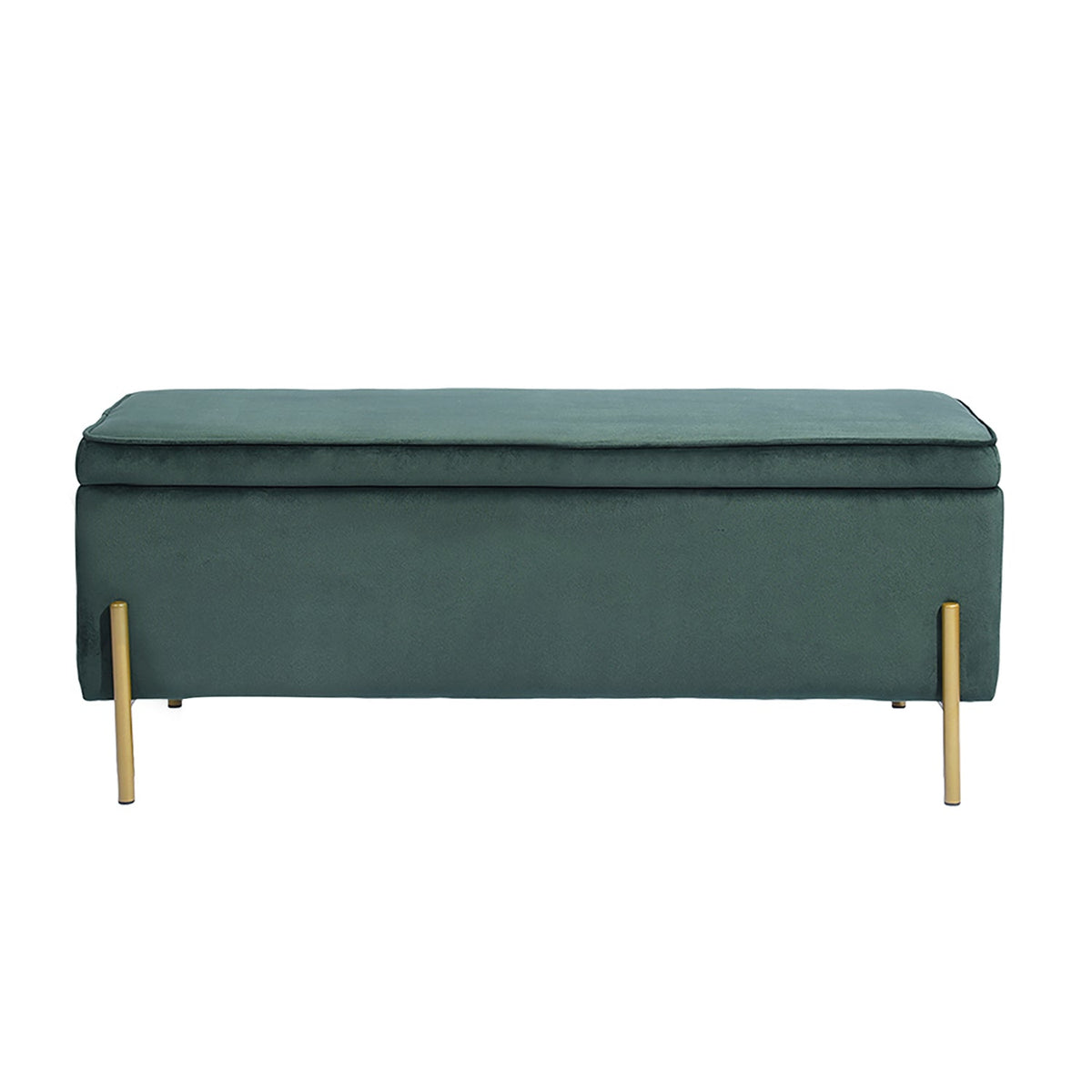 Tudor Green Ottoman