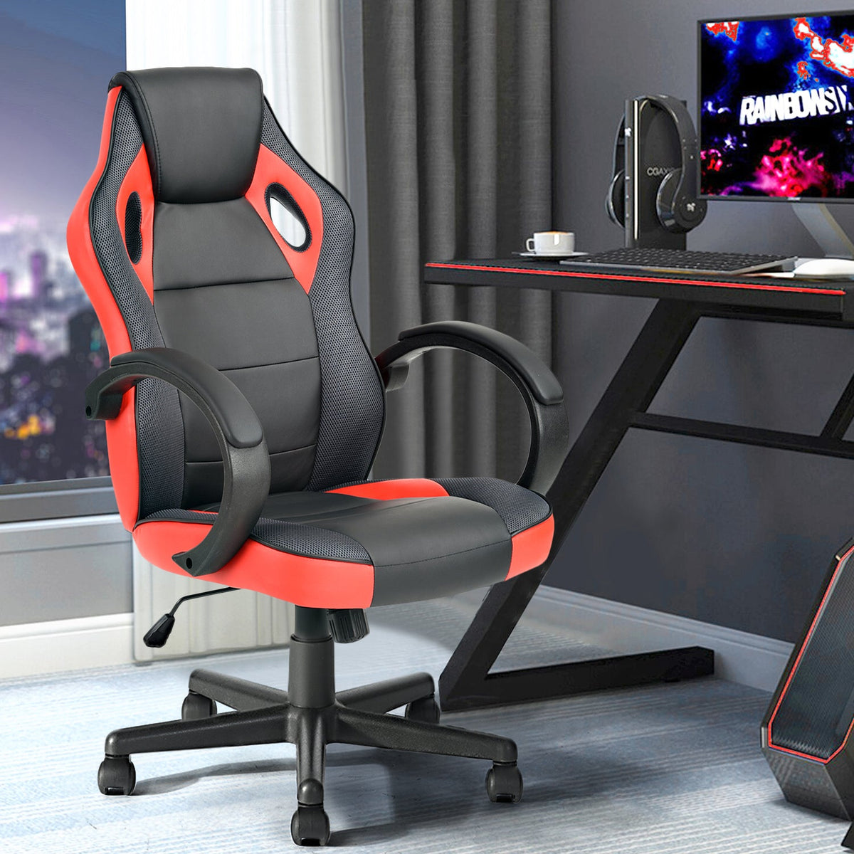 Tunney Red Game Chairs