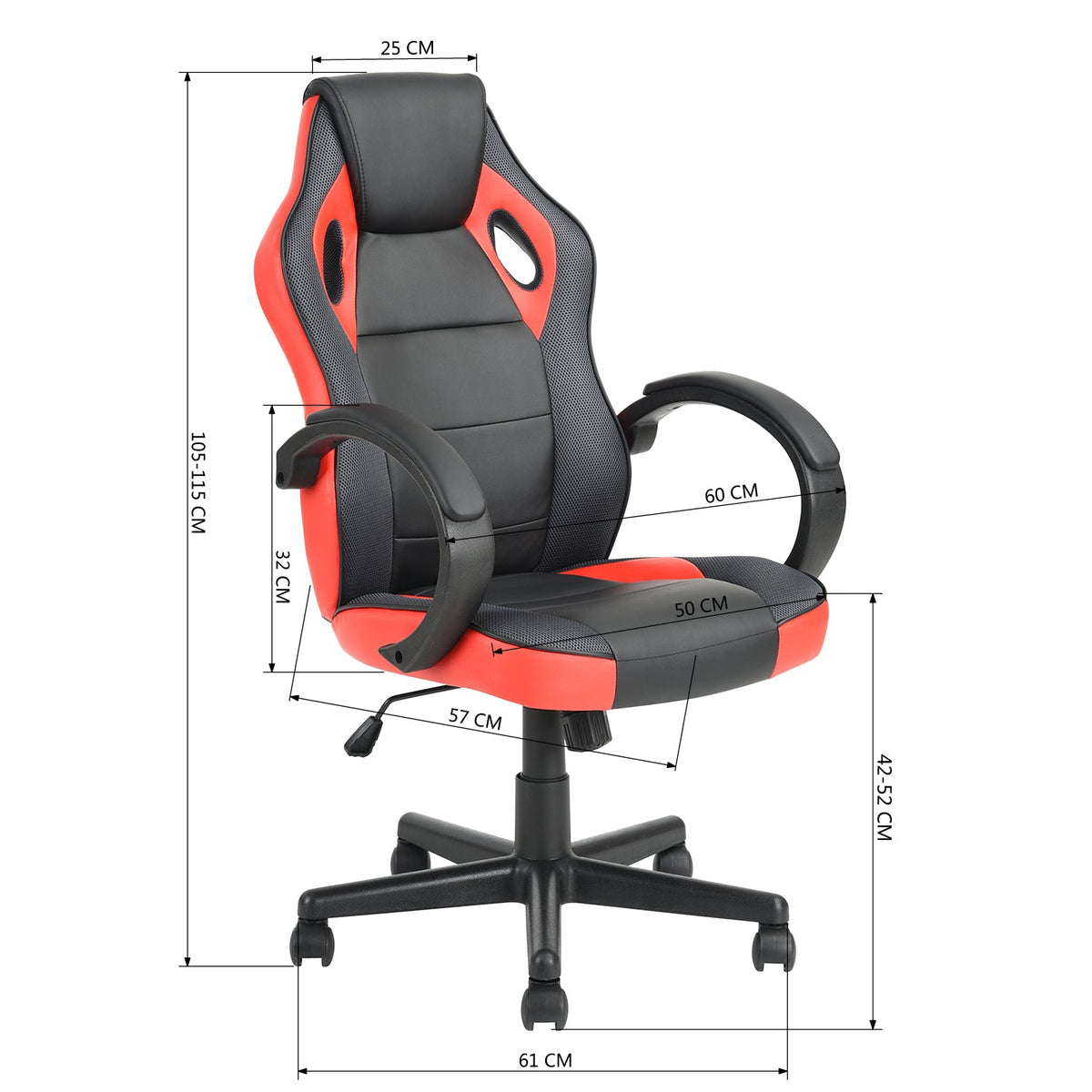 Tunney Red Game Chairs