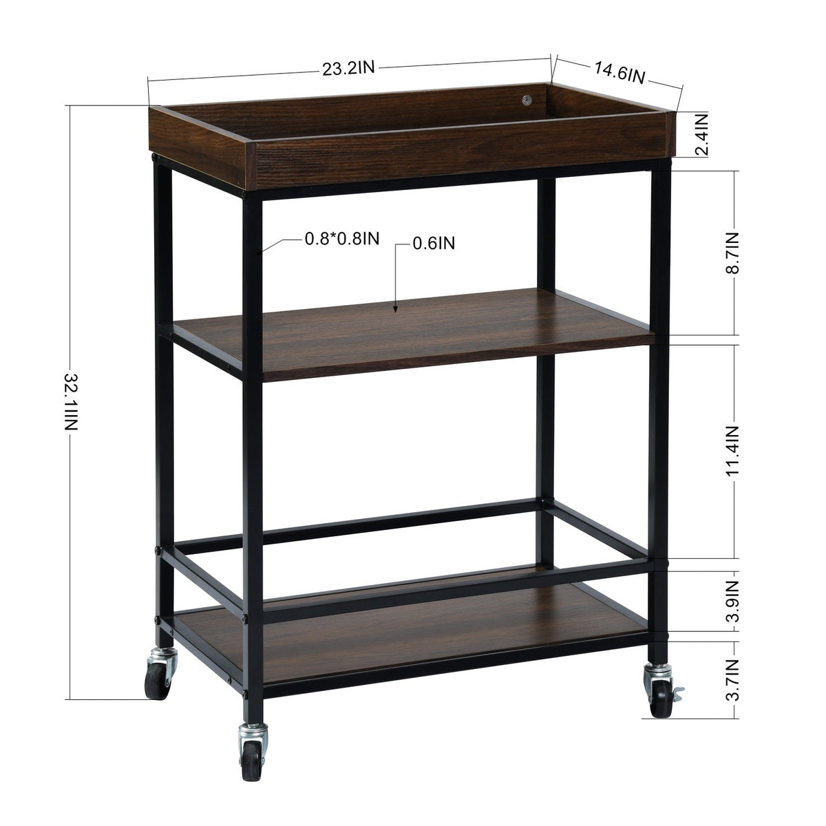 Uhtric Kitchen Cart