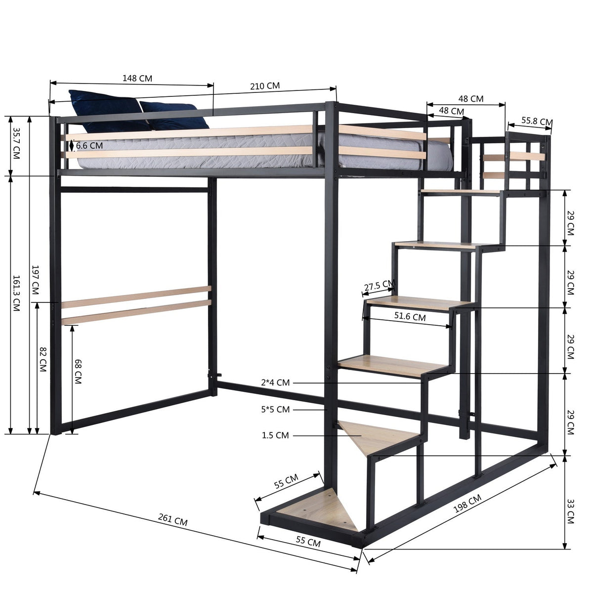Up Bunk & Loft Bed