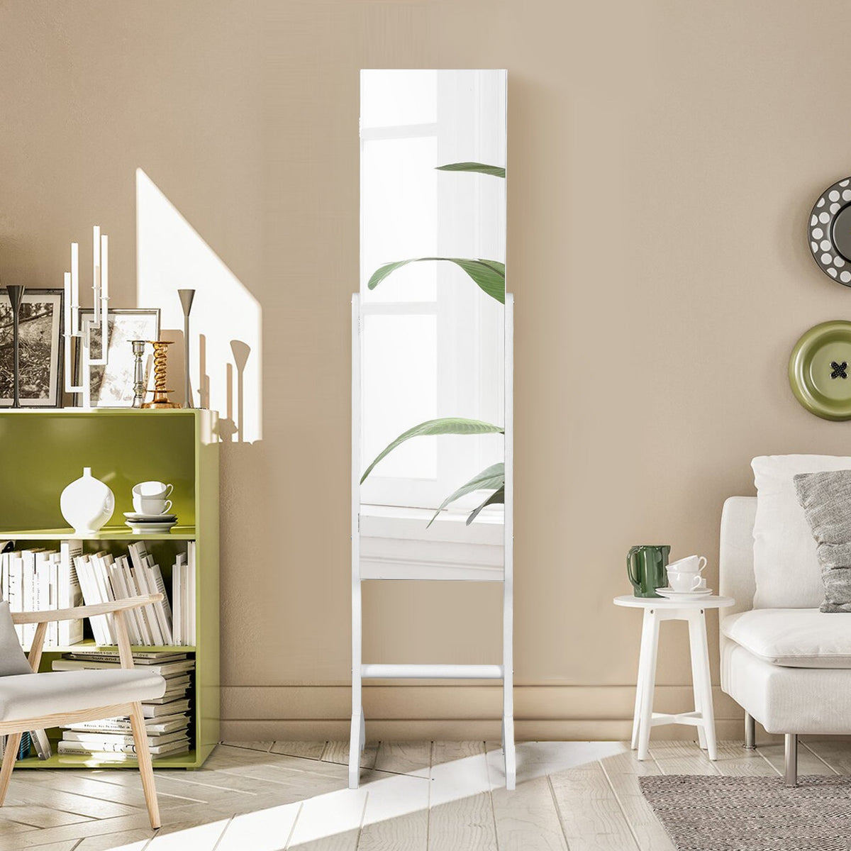 Urdang Mirrored Jewelry Cabinet